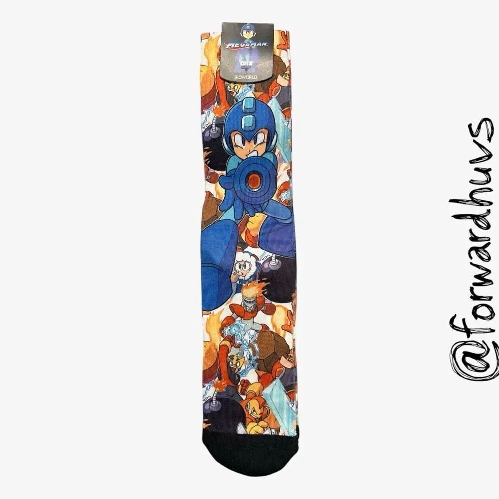 Mega Man Crew Socks – Loot Crate Exclusive – Bioworld